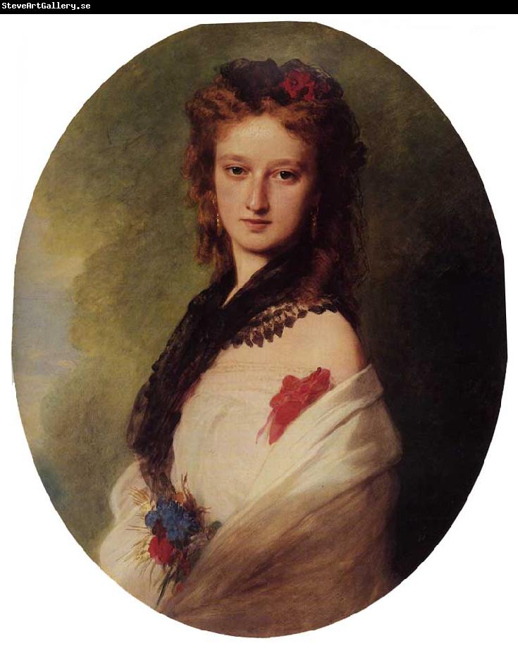 Franz Xaver Winterhalter Zofia Potocka, Countess Zamoyska